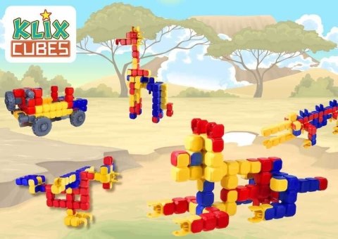 Klix Cubes 300 el. - Klocki Konstrukcyjne Popular Playthings Klix Cubes 300 el. - Klocki Konstrukcyjne Popular Playthings