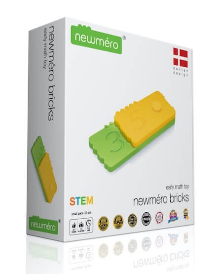 Newmero - klocki matematyczne. Mały zestaw 27 el. Newmero Newmero - klocki matematyczne. Mały zestaw 27 el. Newmero