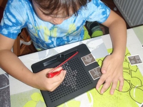 Tablica magnetyczna Nowy MagPad [czerwona] Klocki.edu.pl