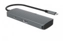 Stacja dokująca IB-DK4022a-CPD 6w1, HDMI,USB,PD