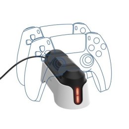 Stacja ładująca GXT228 2xPAD PS5 Czarno-biała