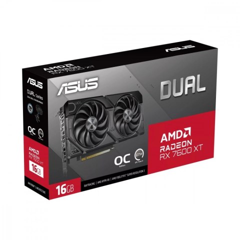 Karta graficzna RX 7600XT DUAL OC 16GB GDDR6 128bit 3DP HDMI Karta graficzna RX 7600XT DUAL OC 16GB GDDR6 128bit 3DP HDMI