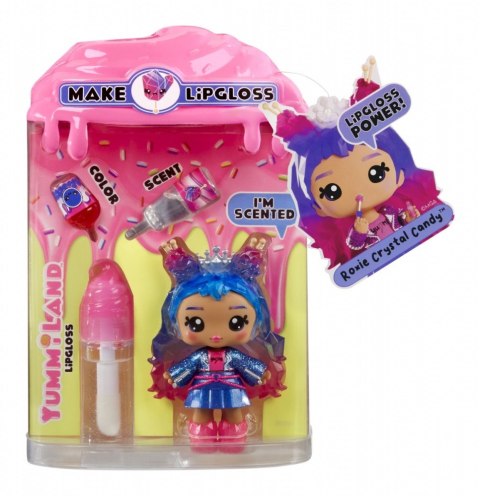 Lalka Yummiland Lip Gloss S2, Roxie Crystal Candy Lalka Yummiland Lip Gloss S2, Roxie Crystal Candy