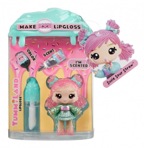 Lalka Yummiland Lip Gloss S2, Susie Sour Straw Lalka Yummiland Lip Gloss S2, Susie Sour Straw