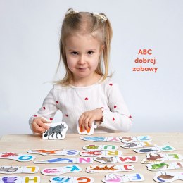 Puzzle do pary - Literki