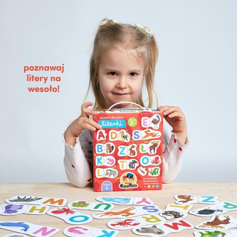 Puzzle do pary - Literki