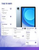 Tablet TAB 70 WiFi 10.1 cala 4/64GB 6580 mAh Niebieski