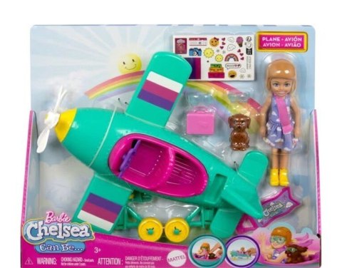 Lalka Barbie Samolot Chelsea Lalka Barbie Samolot Chelsea