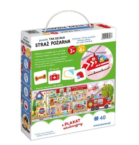 Puzzle Tak działa Straż pożarna