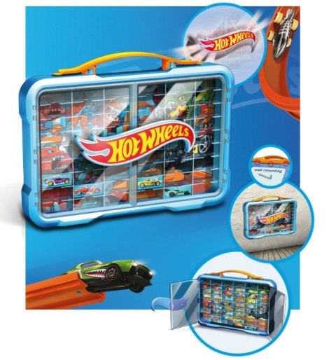 Walizka na Hot Wheels z podświetlanym logo Walizka na Hot Wheels z podświetlanym logo