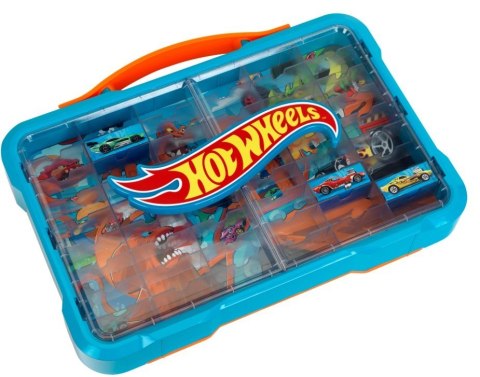 Walizka na Hot Wheels z podświetlanym logo Walizka na Hot Wheels z podświetlanym logo