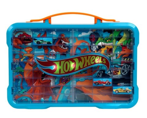 Walizka na Hot Wheels z podświetlanym logo Walizka na Hot Wheels z podświetlanym logo