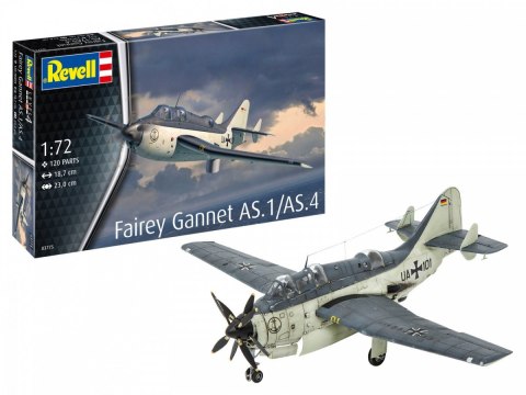 Model plastikowy Samolot Fairey Gannet AS.1/AS.4 1/72 Model plastikowy Samolot Fairey Gannet AS.1/AS.4 1/72