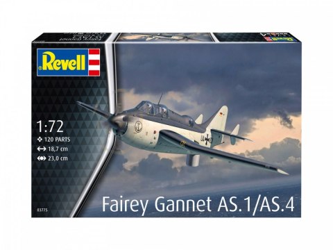 Model plastikowy Samolot Fairey Gannet AS.1/AS.4 1/72 Model plastikowy Samolot Fairey Gannet AS.1/AS.4 1/72