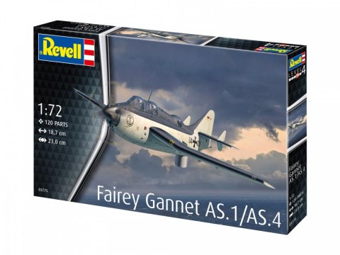 Model plastikowy Samolot Fairey Gannet AS.1/AS.4 1/72 Model plastikowy Samolot Fairey Gannet AS.1/AS.4 1/72
