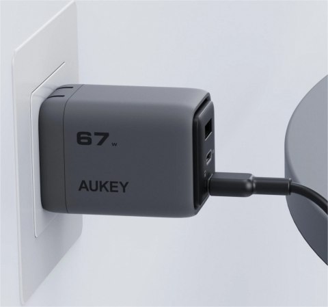 PA-C3 ładowarka sieciowa 3xUSB (2xUSB-C + 1xUSB-A) 67W 5A QC5.0 PD3.0 AFC PPS FCP SCP PA-C3 ładowarka sieciowa 3xUSB (2xUSB-C + 1xUSB-A) 67W 5A QC5.0 PD3.0 AFC PPS FCP SCP
