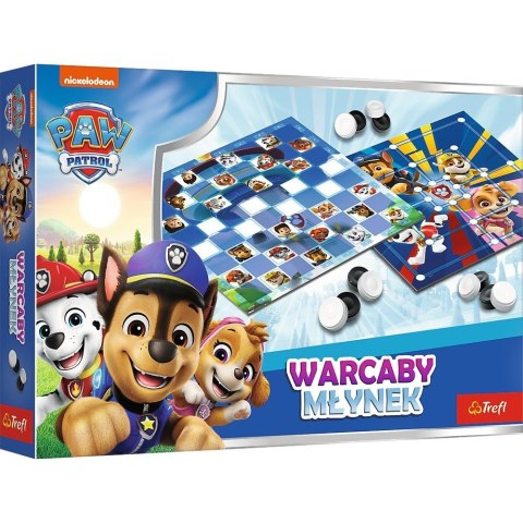Gra Warcaby i Młynek Psi Patrol Gra Warcaby i Młynek Psi Patrol