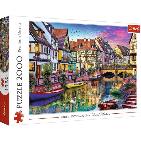 Puzzle 2000 elementów Colmar Francja Puzzle 2000 elementów Colmar Francja