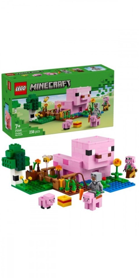 Klocki Minecraft 21268 Dom prosiaczka Klocki Minecraft 21268 Dom prosiaczka