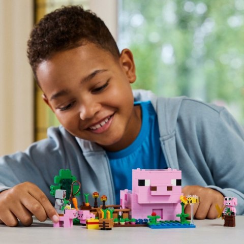 Klocki Minecraft 21268 Dom prosiaczka Klocki Minecraft 21268 Dom prosiaczka