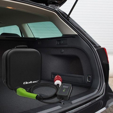 Mobilna ładowarka do samochodu elektrycznego EV z regulacją 2w1 Typ2 | 11kW | CEE 5 PIN | LCD | 3 fazy | Przenona | Wallbox | 5 Mobilna ładowarka do samochodu elektrycznego EV z regulacją 2w1 Typ2 | 11kW | CEE 5 PIN | LCD | 3 fazy | Przenona | Wallbox | 5