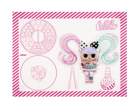 Lalka L.O.L. Surprise Hair Beads Tots Display 33 sztuki Lalka L.O.L. Surprise Hair Beads Tots Display 33 sztuki