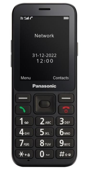 Telefon komórkowy KX-TU250 4G czarny Telefon komórkowy KX-TU250 4G czarny