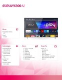 Telewizor LED 65 cali 65IPLAY6300-U