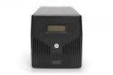 Zasilacz awaryjny UPS Line-Ineractive LCD, 1000VA/600W, 2x12V/7Ah, AVR, 4xSCHUKO, USB, RS232, RJ45