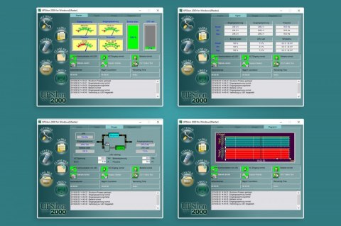 Zasilacz awaryjny UPS Line-Ineractive LCD, 1000VA/600W, 2x12V/7Ah, AVR, 4xSCHUKO, USB, RS232, RJ45 Zasilacz awaryjny UPS Line-Ineractive LCD, 1000VA/600W, 2x12V/7Ah, AVR, 4xSCHUKO, USB, RS232, RJ45