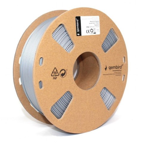 Filament do drukarki 3D PLA/1.75mm/srebrny Filament do drukarki 3D PLA/1.75mm/srebrny
