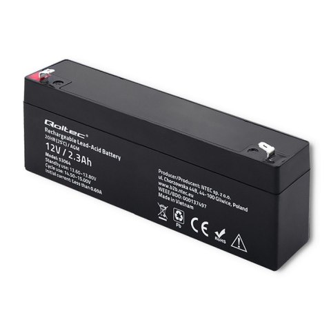Akumulator AGM | 12V | 2.3Ah | max. 34.5A Akumulator AGM | 12V | 2.3Ah | max. 34.5A