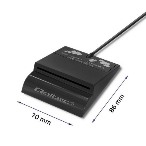 Inteligentny czytnik chipowych kart ID SCR-0636 | USB typu C Inteligentny czytnik chipowych kart ID SCR-0636 | USB typu C
