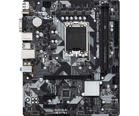 Płyta główna B760M-HDV/M.2 D4 s1700 2DDR4 DP/HDMI mATX Płyta główna B760M-HDV/M.2 D4 s1700 2DDR4 DP/HDMI mATX