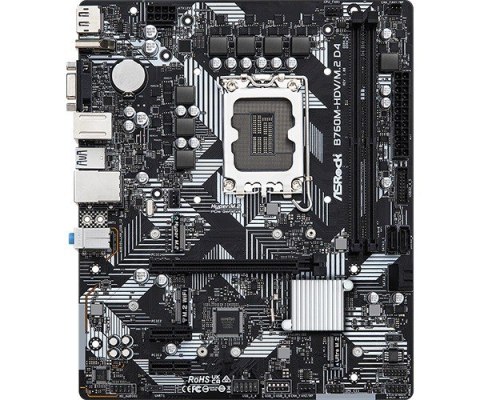 Płyta główna B760M-HDV/M.2 D4 s1700 2DDR4 DP/HDMI mATX Płyta główna B760M-HDV/M.2 D4 s1700 2DDR4 DP/HDMI mATX