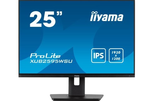 Monitor 25 cali XUB2595WSU-B5 IPS.PIVOT.16:10.USB.DP.HDMI.VGA.2x2W. 300(cd/m2).HAS(150mm) Monitor 25 cali XUB2595WSU-B5 IPS.PIVOT.16:10.USB.DP.HDMI.VGA.2x2W. 300(cd/m2).HAS(150mm)