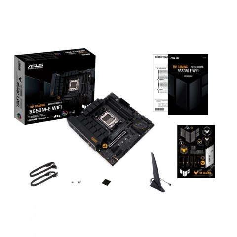 Płyta główna TUF Gaming B650M-E WIFI AM5 4DDR5 HDMI mATX Płyta główna TUF Gaming B650M-E WIFI AM5 4DDR5 HDMI mATX