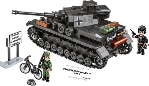 Klocki Panzerkampfwagen IV Ausf. G 643 klocków