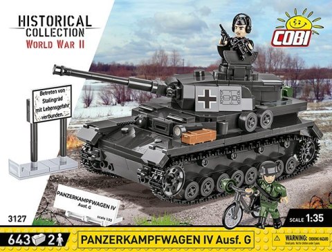 Klocki Panzerkampfwagen IV Ausf. G 643 klocków