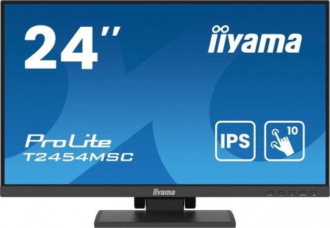 Monitor 24 cale T2454MSC-B2AG 10 PKT. POJ,IPS,HDMI,DP,FHD,300cd,4ms, 2x2W Monitor 24 cale T2454MSC-B2AG 10 PKT. POJ,IPS,HDMI,DP,FHD,300cd,4ms, 2x2W