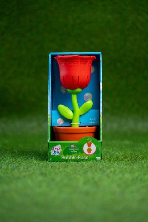 Zestaw do baniek Fru Blu róża + płyn 2x40ml