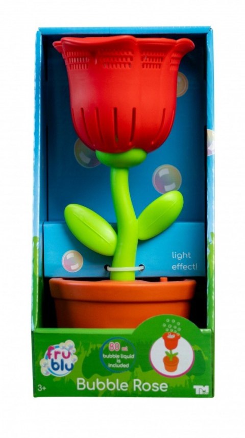 Zestaw do baniek Fru Blu róża + płyn 2x40ml