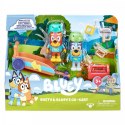 Zestaw figurek Bluey Gokart + 2 figurki piesków