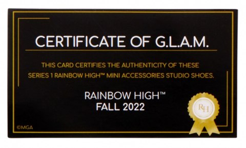 Akcesoria Rainbow High Buty display 27 sztuk Akcesoria Rainbow High Buty display 27 sztuk