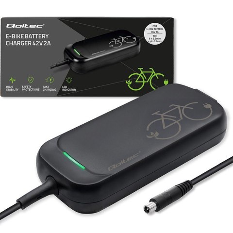 Ładowarka do roweru skutera elektrycznego XIAOMI 36V | 42V | 2A |8.0*.8.0mm+pin | wodoodporna + kabel zasilający
