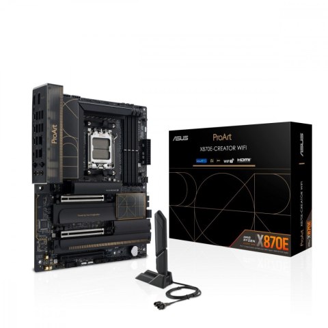 Płyta główna PROART X870E-CREATOR WI FI AM5 4DDR5 HDMI/USB-C Płyta główna PROART X870E-CREATOR WI FI AM5 4DDR5 HDMI/USB-C