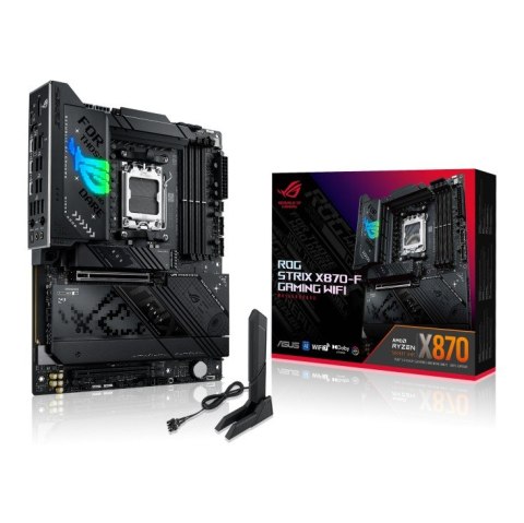Płyta główna ROG STRIX X870-F GAMING WIFI 4DDR5 HDMI/USB-C/DP Płyta główna ROG STRIX X870-F GAMING WIFI 4DDR5 HDMI/USB-C/DP