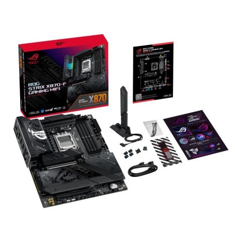 Płyta główna ROG STRIX X870-F GAMING WIFI 4DDR5 HDMI/USB-C/DP Płyta główna ROG STRIX X870-F GAMING WIFI 4DDR5 HDMI/USB-C/DP