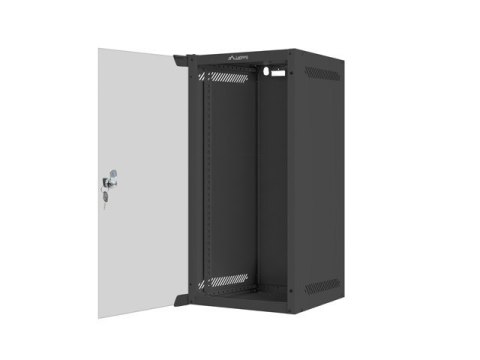 Szafa wisząca 10'' 12U 280x310 czarna FLAT PACK Szafa wisząca 10'' 12U 280x310 czarna FLAT PACK