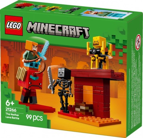 Klocki Minecraft 21266 Bitwa na moście Netheru Klocki Minecraft 21266 Bitwa na moście Netheru